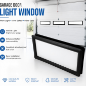 Industrial Door Light Window